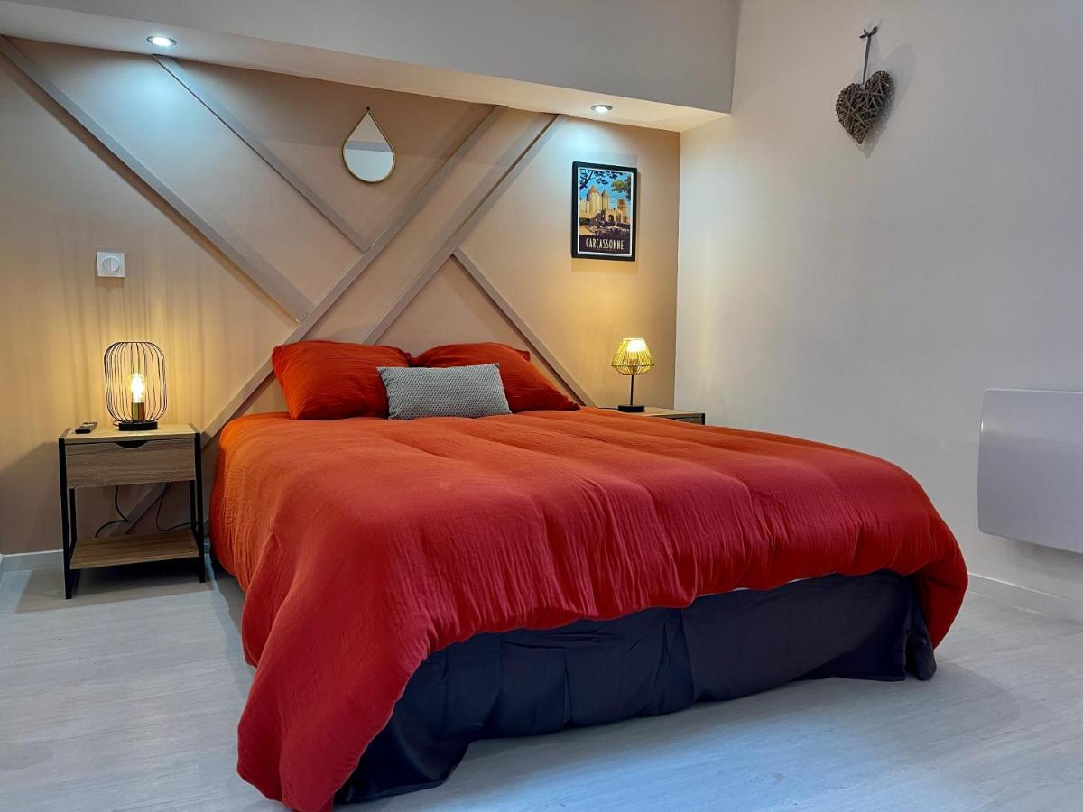 Rooftop N°38 - Rooms Et Studios - Vue Cite Medievale Carcassonne Bagian luar foto